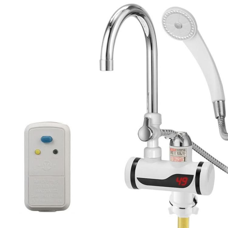 Kitchen Instant Electric Hot Water Faucet Hot & Cold Water Heater EU Plug - Reluova