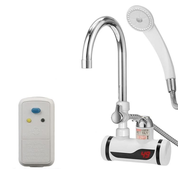 Kitchen Instant Electric Hot Water Faucet Hot & Cold Water Heater EU Plug - Reluova