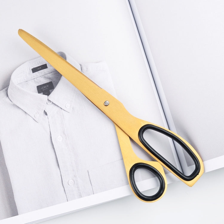 Office And Household Asymmetric Scissors Simple Brass Scissors