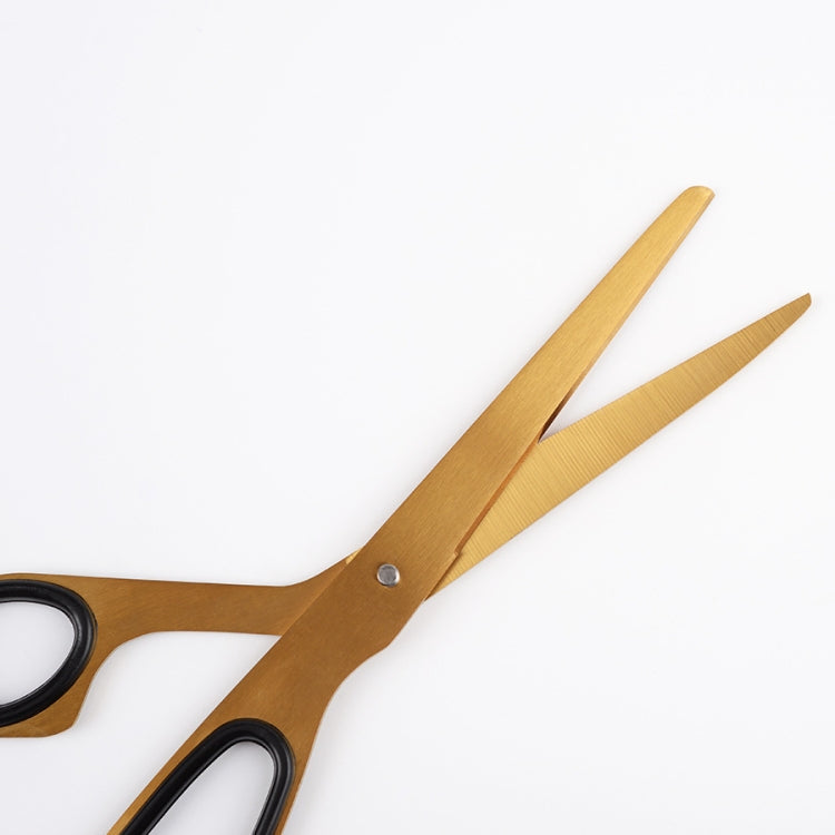 Office And Household Asymmetric Scissors Simple Brass Scissors My Store