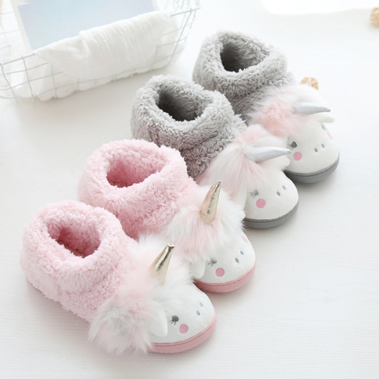 Winter Cotton Slippers Bag Heel Cotton Slippers Non-Slip Warm Home Cotton Slippers