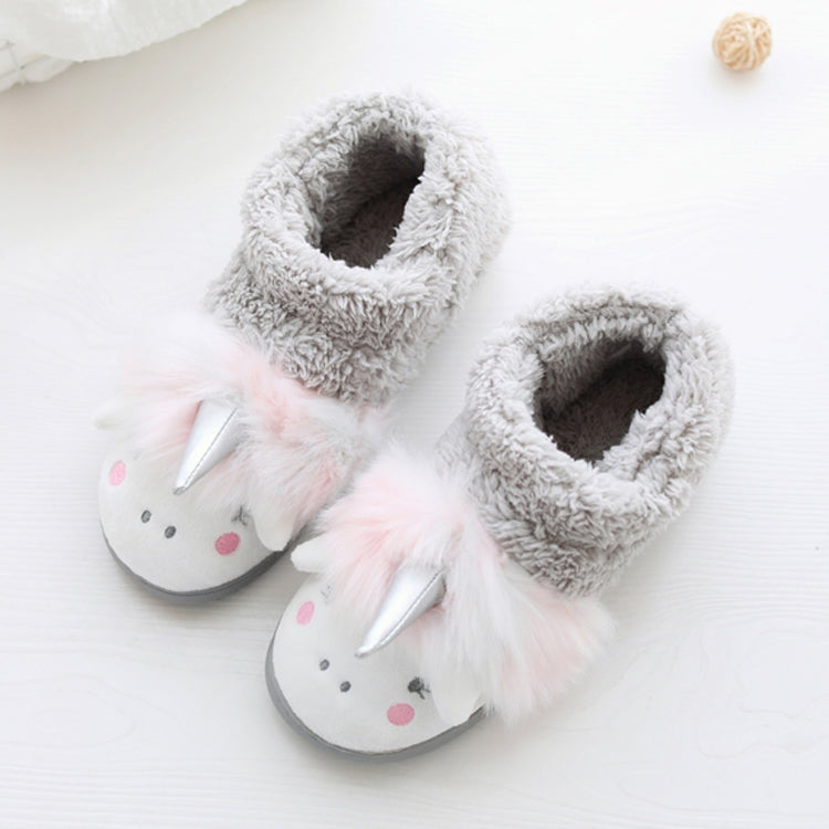 Winter Cotton Slippers Bag Heel Cotton Slippers Non-Slip Warm Home Cotton Slippers