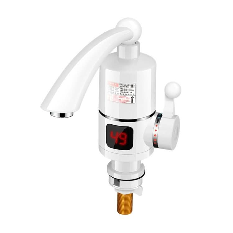 Digital Display Electric Heating Faucet Instant Hot Water Heater EU Plug - Reluova