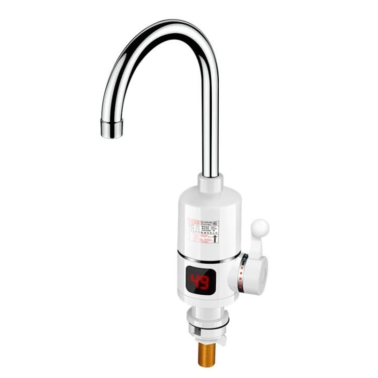 Digital Display Electric Heating Faucet Instant Hot Water Heater EU Plug - Reluova