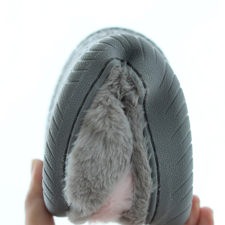 Autumn And Winter Bag Heel Soft Soled Cotton Slippers Warm Cotton Slippers Pregnant Women Postpartum Indoor Thick-Soled Home Shoes Confinement Shoes Reluova