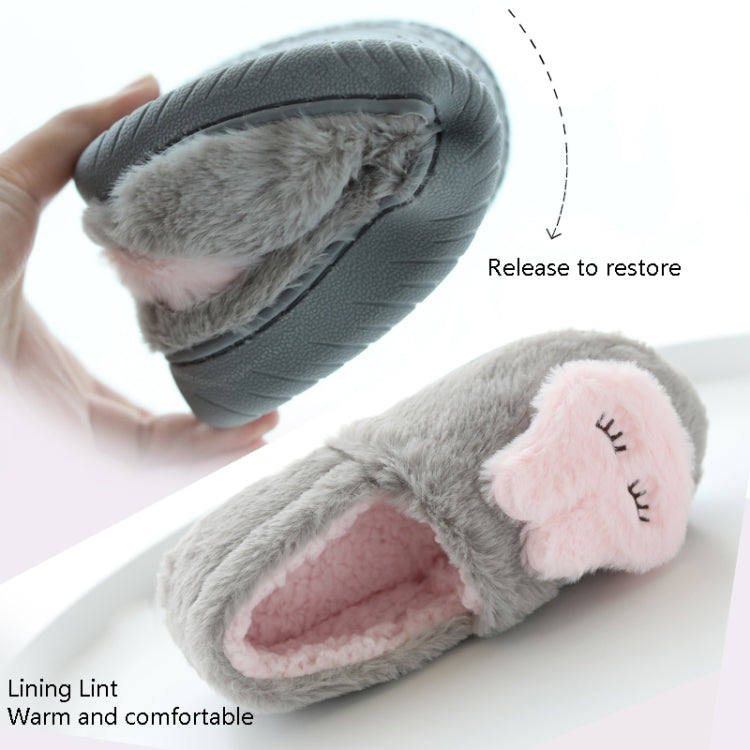 Autumn And Winter Bag Heel Soft Soled Cotton Slippers Warm Cotton Slippers Pregnant Women Postpartum Indoor Thick-Soled Home Shoes Confinement Shoes