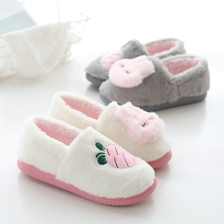 Autumn And Winter Bag Heel Soft Soled Cotton Slippers Warm Cotton Slippers Pregnant Women Postpartum Indoor Thick-Soled Home Shoes Confinement Shoes