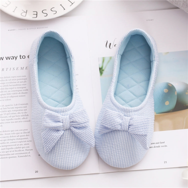 Bow Confinement Shoes Indoor Home Confinement Shoes Non-Slip Floor Bag Heel Slippers