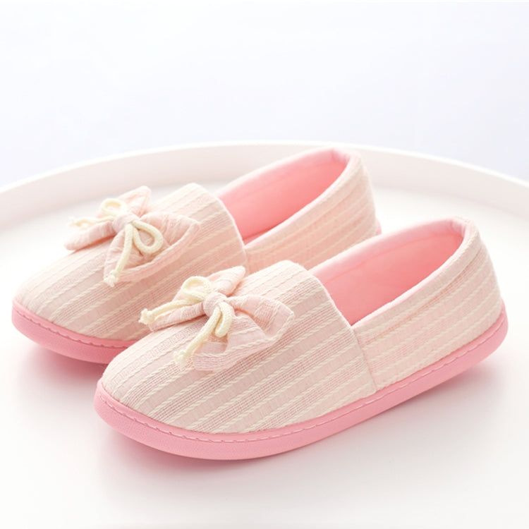 Autumn And Winter Non-Slip Confinement Shoes Pregnant Women Postpartum Home Cotton Slippers Reluova