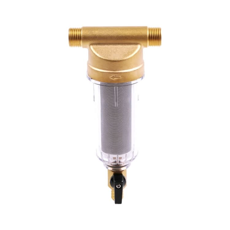 Home Kitchen Tap Water Backwash Copper Pre-Filter Whole House Water Purifier Filter Reluova