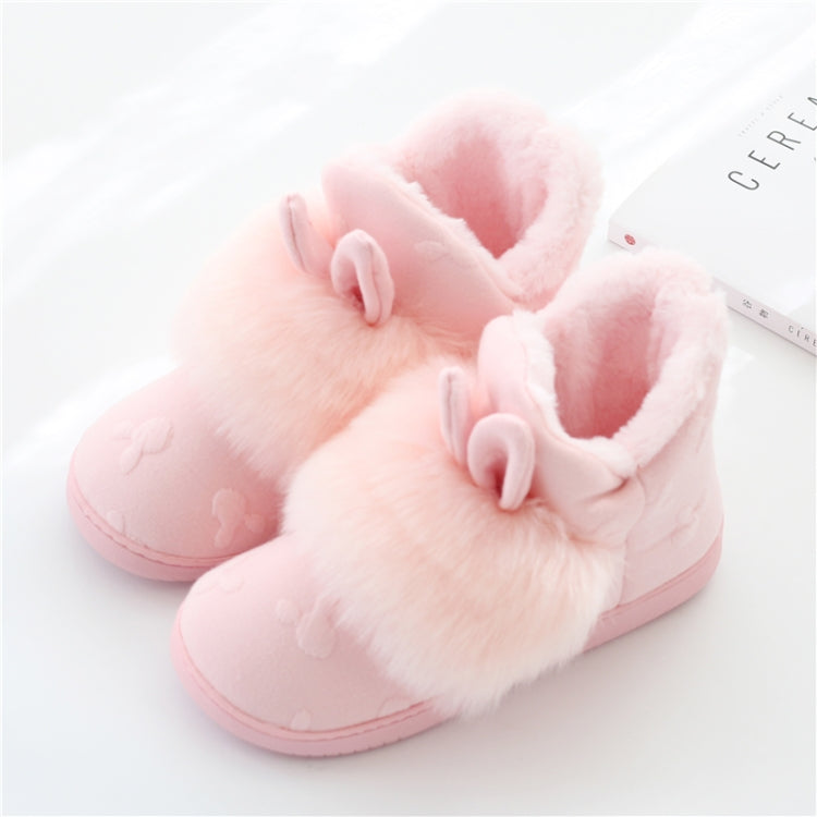 Autumn And Winter Warm Shoes Soft Soled Confinement Shoes Pregnant Women Postpartum Indoor Thick Soled Warm Home Shoes