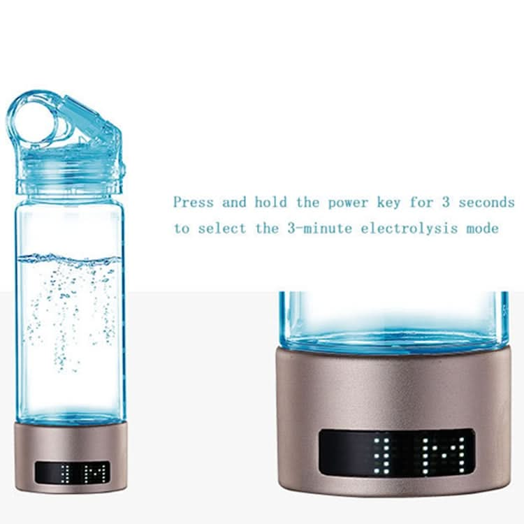 Hydrogen-Rich Water Cup Hydrogen Absorption Glass Cup with LED Light - Reluova