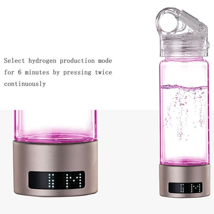 Hydrogen-Rich Water Cup Hydrogen Absorption Glass Cup with LED Light - Reluova