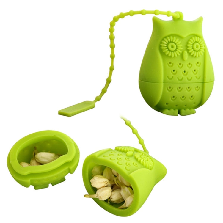 2PCS Creative Cute Owl Tea Strainer Tea Bags  Food Grade Silicone Tea Infuser Filter My Store