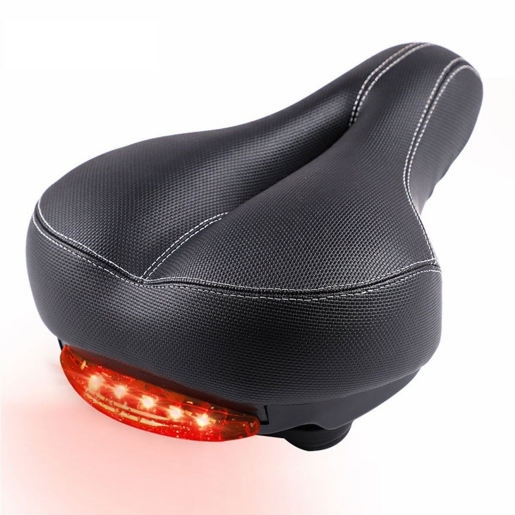 Bicycle Seat With Taillights With Light Mountain Bike Bicycle Saddle Seat Cushion Reluova