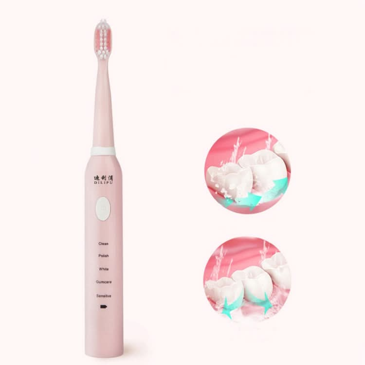 DELIPU Electric Toothbrush Rechargeable Sonic 5-Speed Adjustment Children Adult Household Waterproof Soft Hair Whitening Toothbrush Reluova