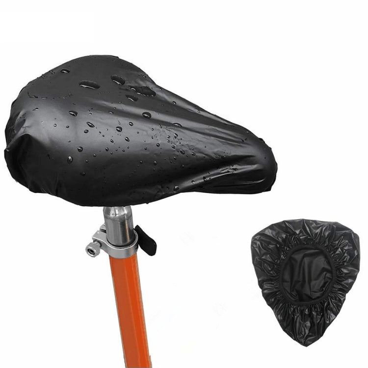 Bicycle Saddle Waterproof Cover Bicycle Seat PVC Waterproof Seat Cover Hot Pressed Rain Cover Reluova