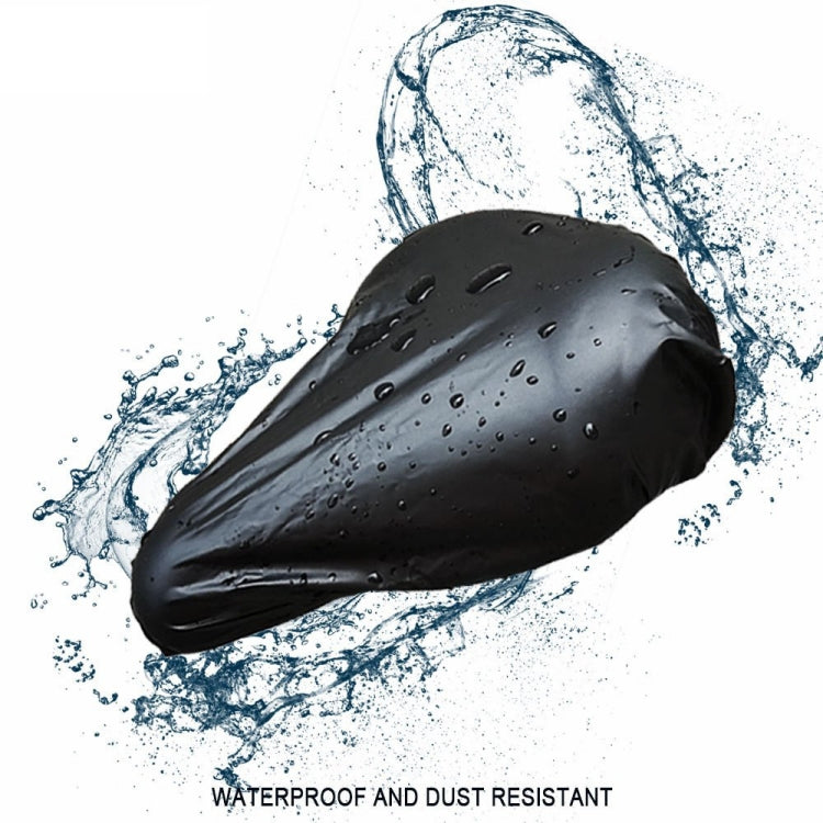 Bicycle Saddle Waterproof Cover Bicycle Seat PVC Waterproof Seat Cover Hot Pressed Rain Cover Reluova