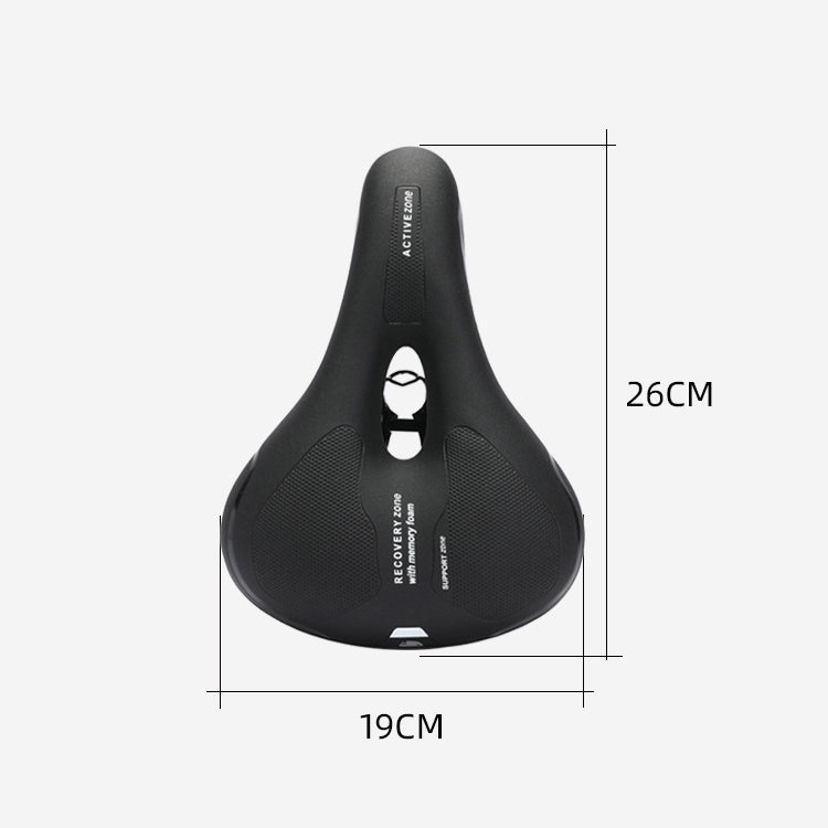 Bicycle Seat Saddle Mountain Bike Seat Comfortable Thick Memory Foam Reluova