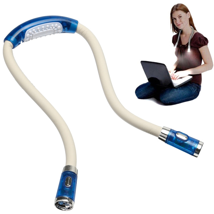 Portable U-shaped LED Flexible Handsfree Hug Neck Reading Book Lamp Torch My Store