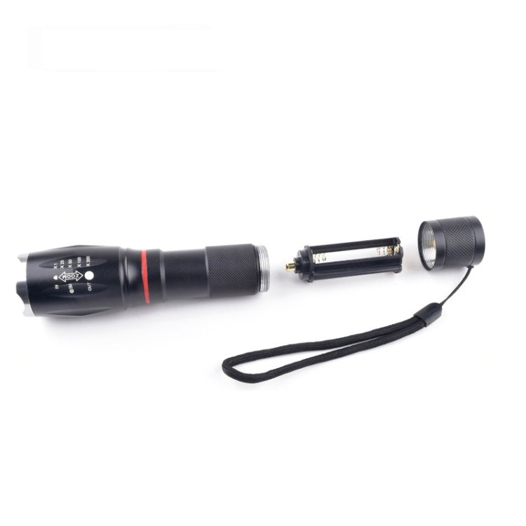 Telescopic Zoom Strong Light Flashlight Strong Magnetic Rechargeable LED Flashlight My Store