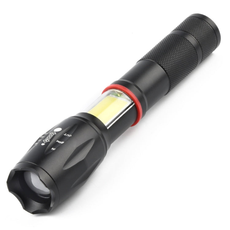 Telescopic Zoom Strong Light Flashlight Strong Magnetic Rechargeable LED Flashlight My Store