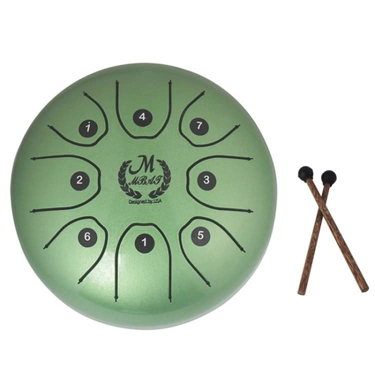 MEIBEITE 5.5-Inch C-Tune Sanskrit Drum Steel Tongue Empty  Worry-Free Drum Reluova