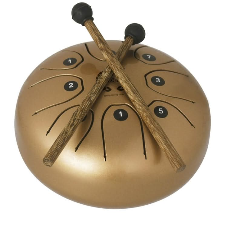 MEIBEITE 5.5-Inch C-Tune Sanskrit Drum Steel Tongue Empty  Worry-Free Drum Reluova