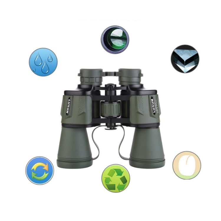 Luxun 20X50 Outdoor Binoculars  Low Light Night Vision Non-Infrared High Power Binoculars Reluova