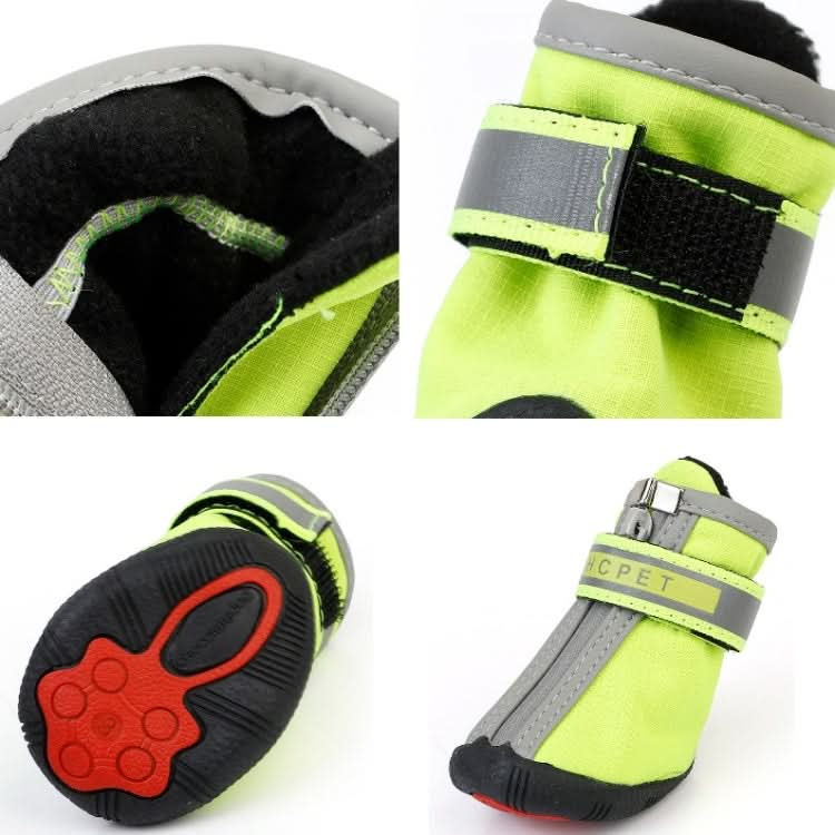 HCPET A1703 Pet Non-Slip Wear-Resistant Shoes Puppy Feet Cover - Reluova