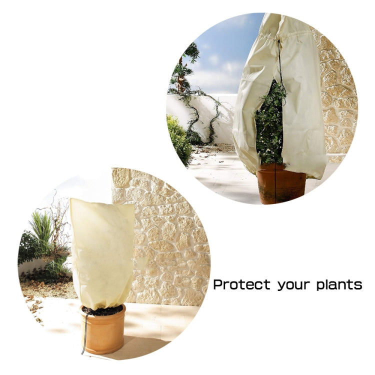 2 PCS Winter Plant Freeze Protection Cover Non-Woven Anti-Bacterial Tree Cover-Reluova