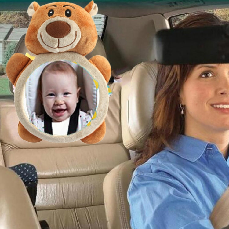 Baby Car Seat Reverse Car Rearview Mirror Pendant Plush Toy My Store