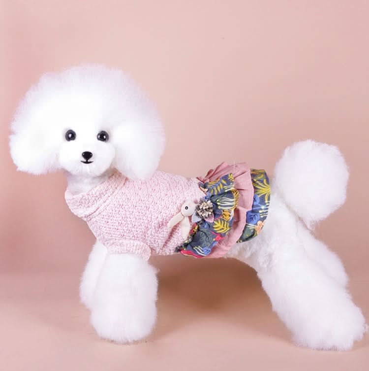 Autumn And Winter Pet Skirt Teddy Bichon Hiromi Schnauzer Yorkshire Small Dog Clothes - Reluova