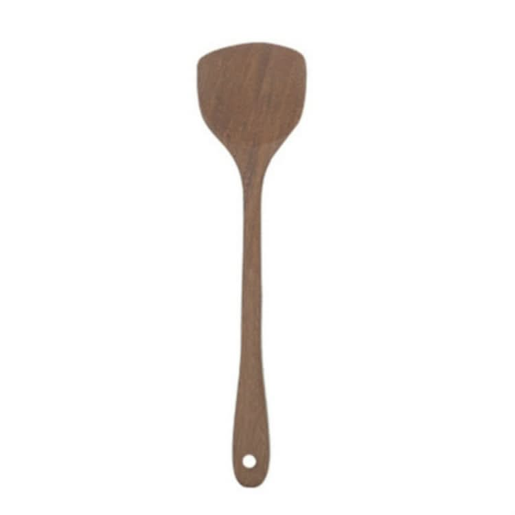 Long Handle Unpainted Chicken Wings Wooden Spatula Kitchen Utensils Reluova