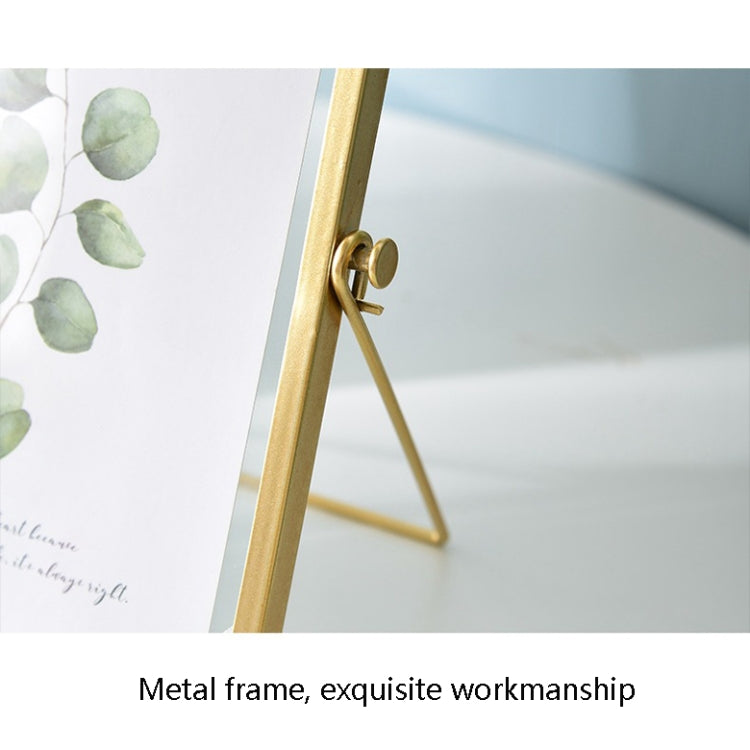 Metal Glass Photo Frame Plant Specimen Holder My Store