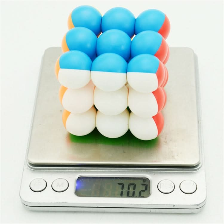 Professional Round Bead Third-order Rubik Cube Children's Educational Toys Reluova