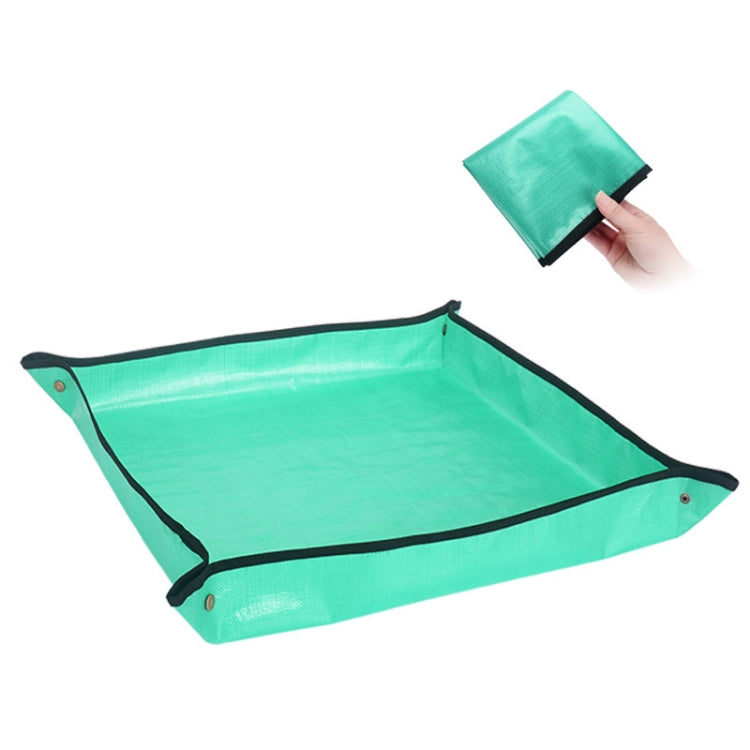 68x68cm PE Home Gardening Planting Operation Mat Green Plant Changing Pot Mixing Soil Waterproof Flower Mat My Store