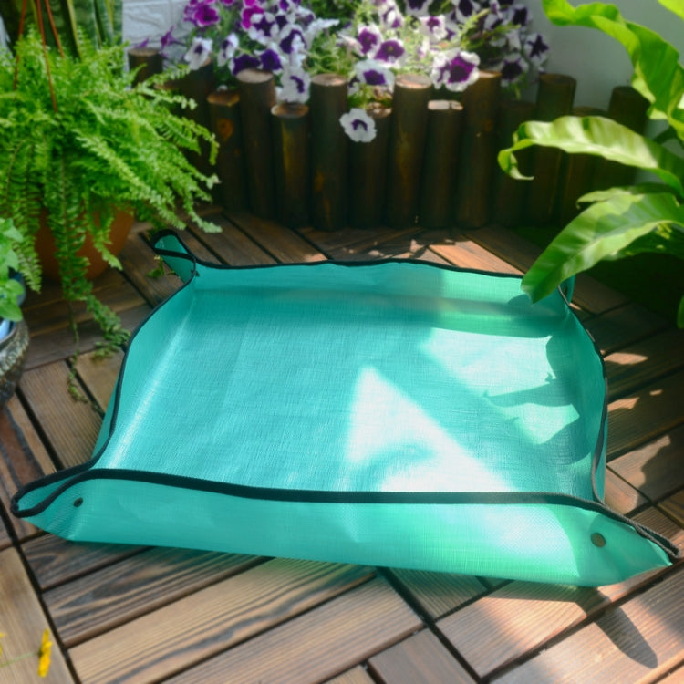 68x68cm PE Home Gardening Planting Operation Mat Green Plant Changing Pot Mixing Soil Waterproof Flower Mat My Store