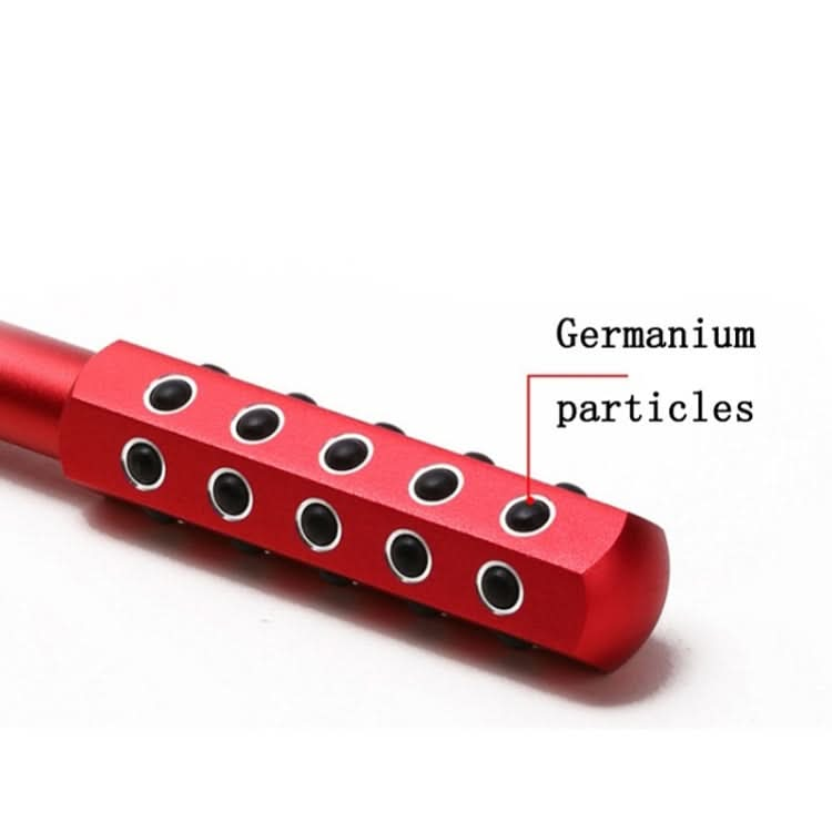 30 Germanium Massage Beauty Stick Roller V-shaped Beauty Instrument Facial Massager Random Colour Delivery-Reluova