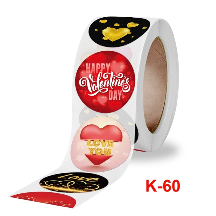 5 PCS Valentines Day Love Stickers Gift Decoration Stickers