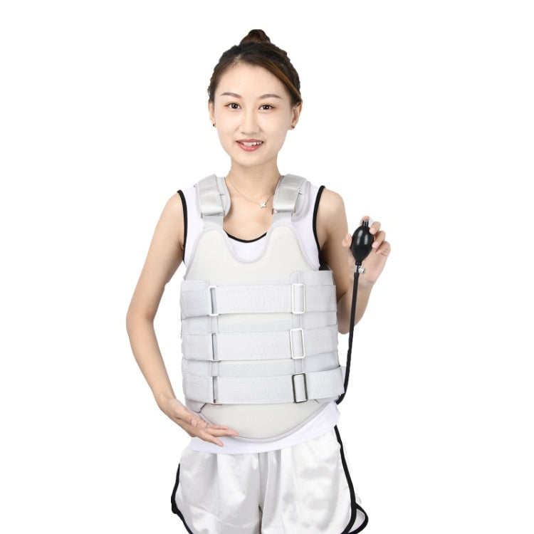 Thoracolumbar Fixation Belt Strap Type Protective Gear with Airbag