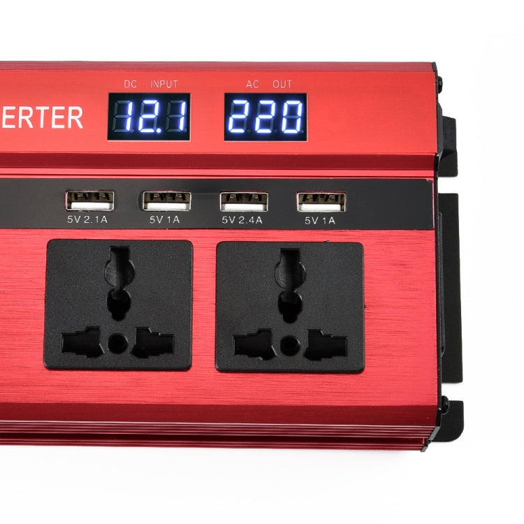 XUYUAN 2000W Car Inverter with USB Display Converter