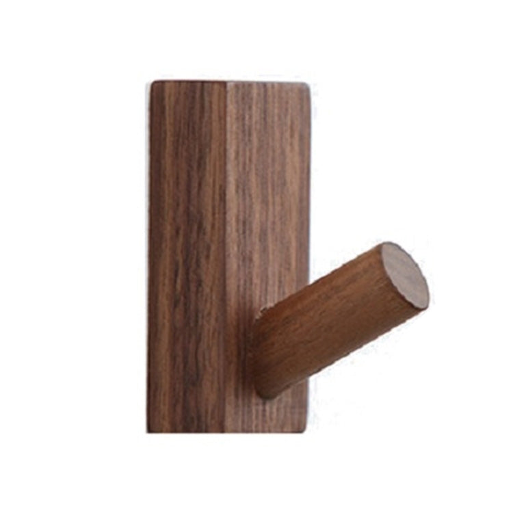 Solid Wood Punch-Free Entrance Behind The Door On The Wall Sticky Hook Clothes Hook Beech Wood