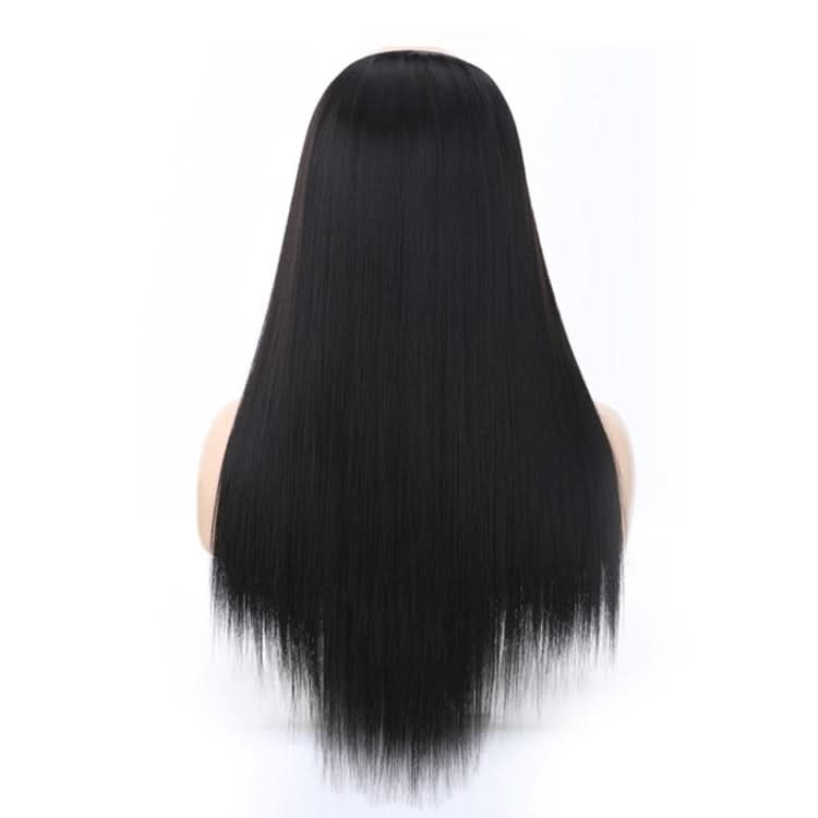 Wig Half Headgear Long Straight Hair U-Shaped Wig Headgear Reluova