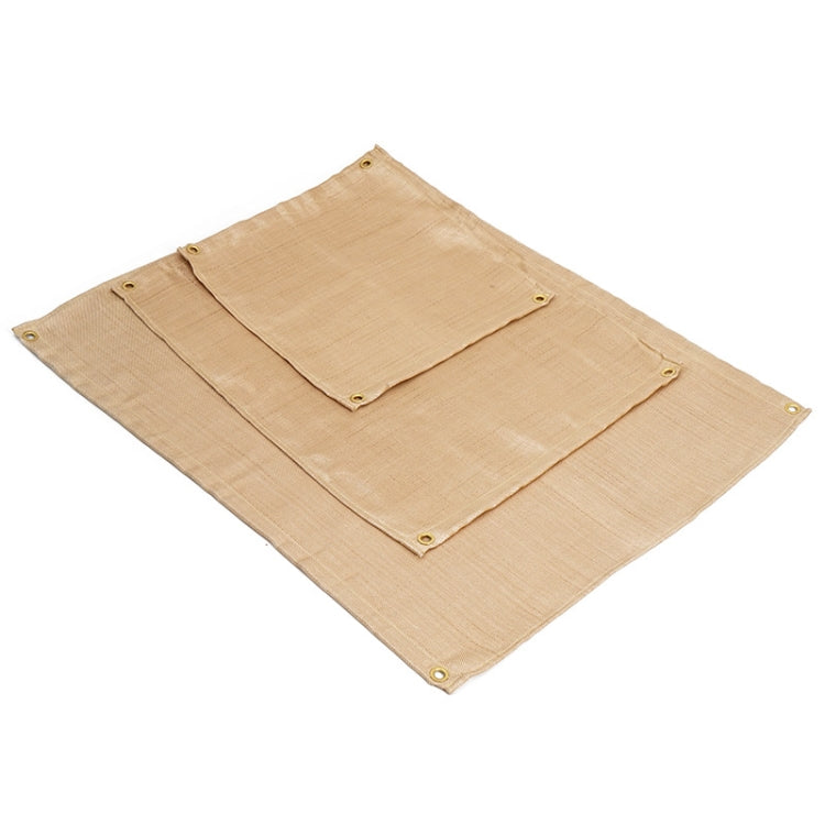 CLS Picnic Barbecue Heat Insulation Pad Glass Fiber Flame Retardant Cloth Small (46x44 cm) Reluova