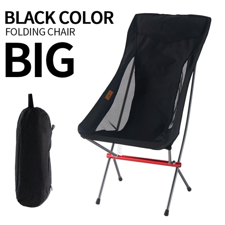 CLS Outdoor Folding Chair Heightening Portable Camping Fishing Chair Reluova