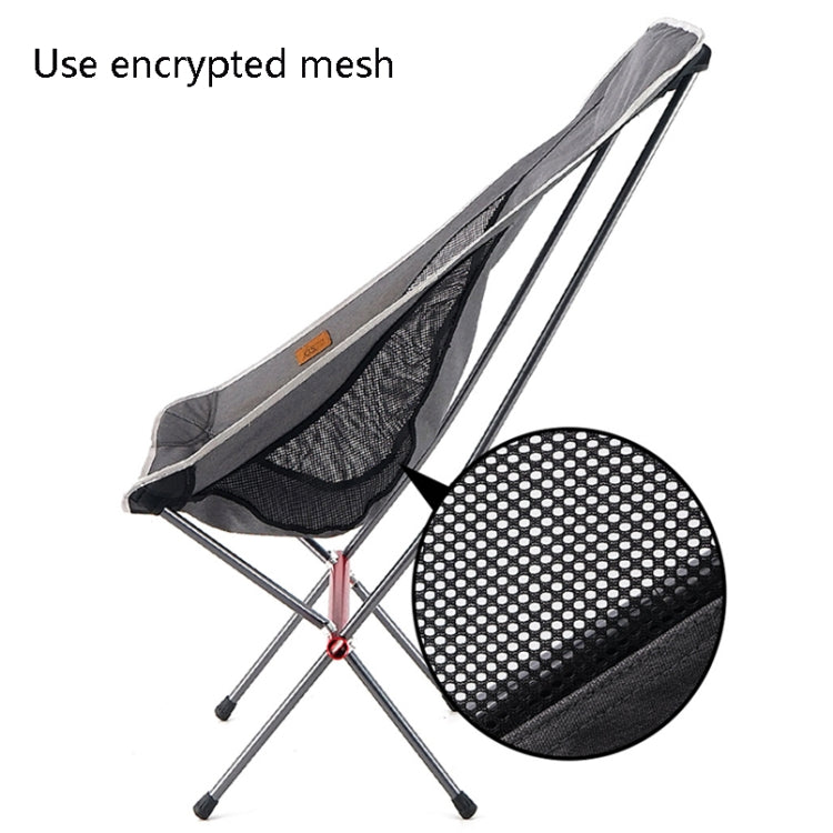 CLS Outdoor Folding Chair Heightening Portable Camping Fishing Chair Reluova