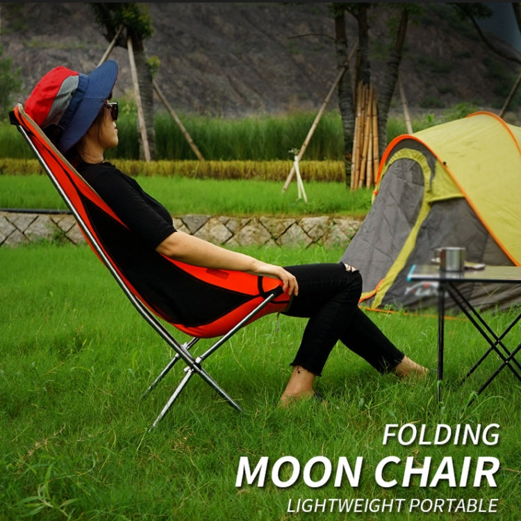 CLS Outdoor Folding Chair Heightening Portable Camping Fishing Chair Reluova