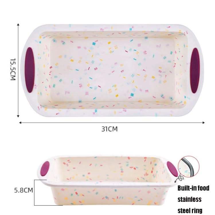 GW20035 DIY Candy Color Cartoon Silicone Cake Toast Ice Tray Mold - Reluova