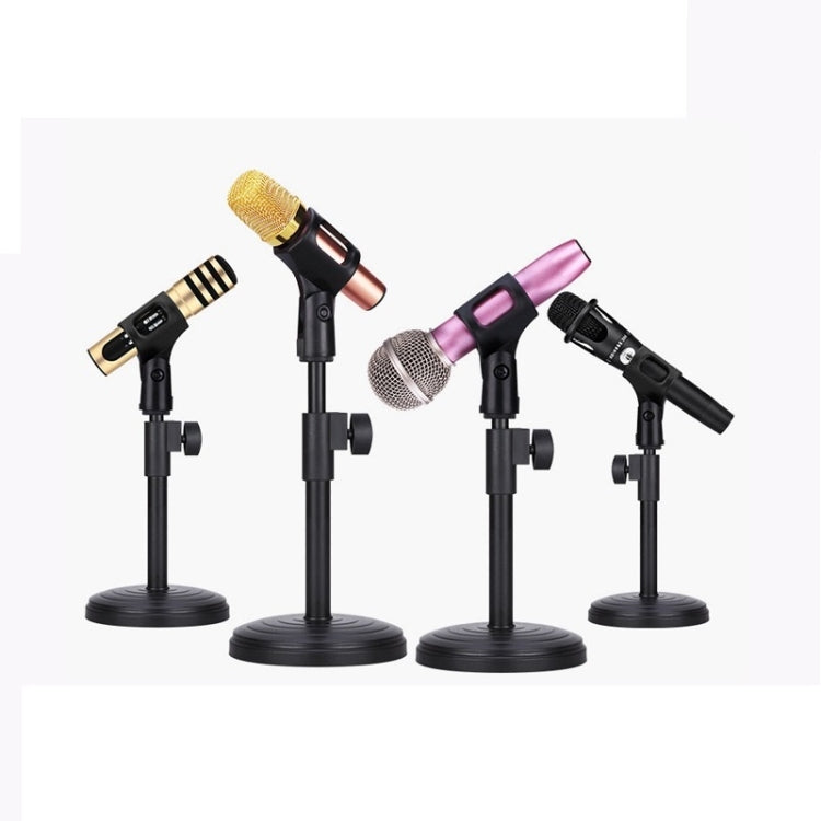 2 PCS Desktop Microphone Stand Desktop Multifunctional Live Microphone Stand-Reluova